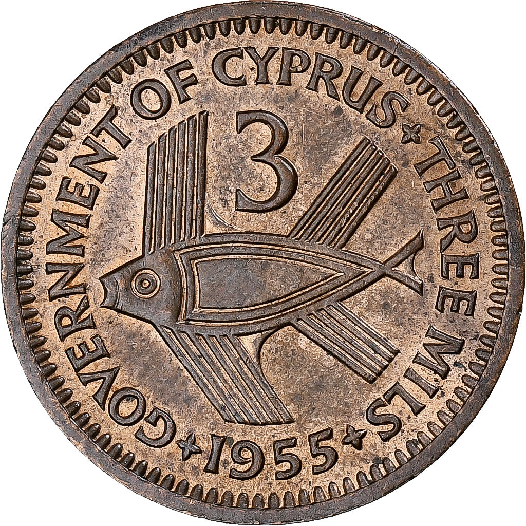 Cipro, 3 Mils, 1955