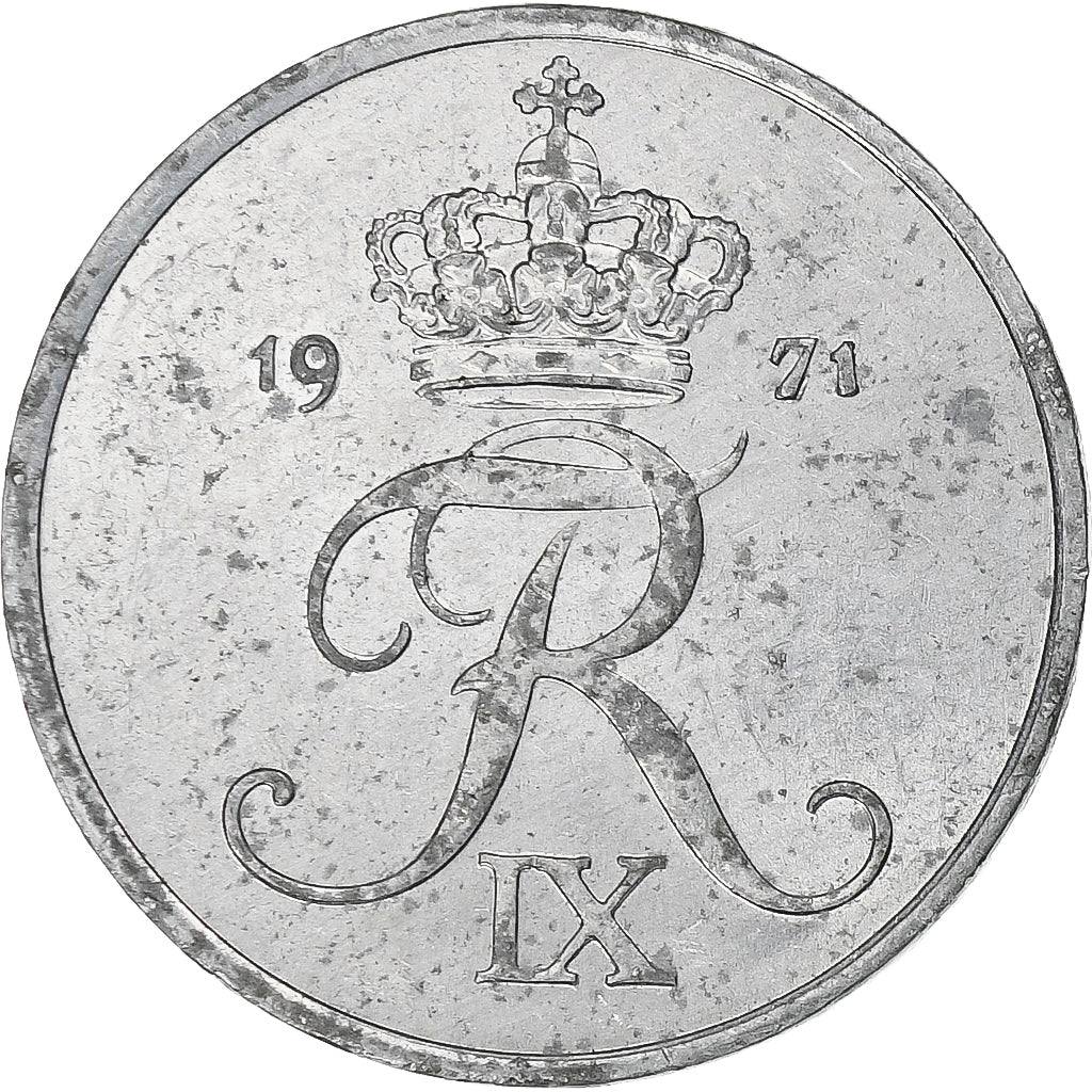 Dinamarca, 2 Öre, 1971