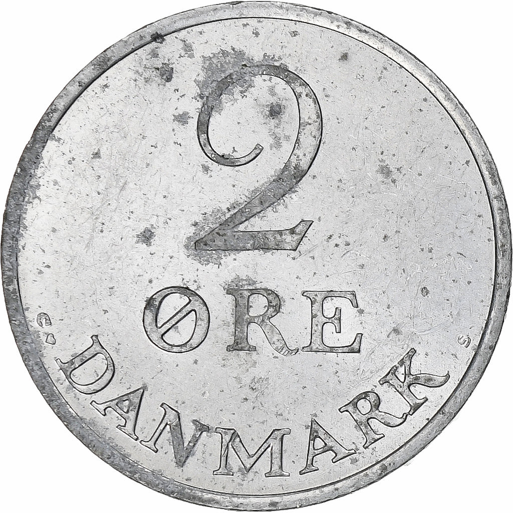 Dinamarca, 2 Öre, 1971