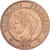 França, 2 Centimes, Cérès, 1895, Paris, Bronze, MS(63), Gadoury:105