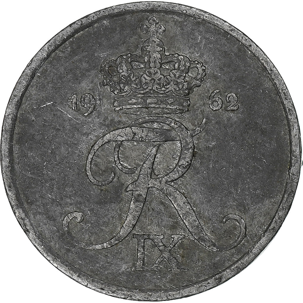 Dinamarca, 2 Öre, 1962