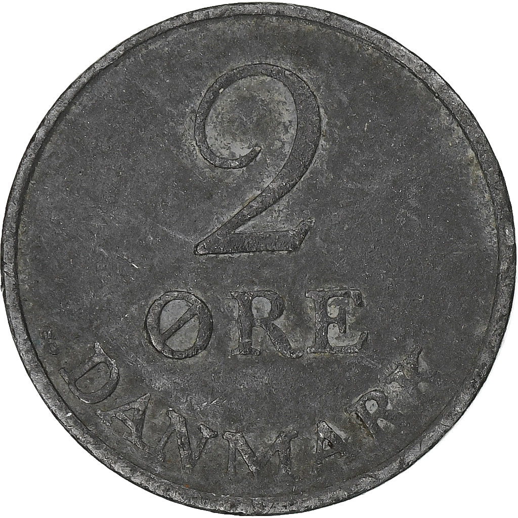 Dinamarca, 2 Öre, 1962