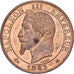 France, Napoléon III, 5 Centimes, 1863, Paris, Bronze, SPL, Gadoury:155