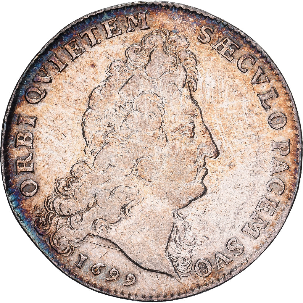 Frankreich, betaalpenning, Louis XIV, Ville de Rouen, 1699, Silber, S+