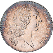 France, Token, Louis XV, Etats de Bretagne, 1744, Silver, MS(63)