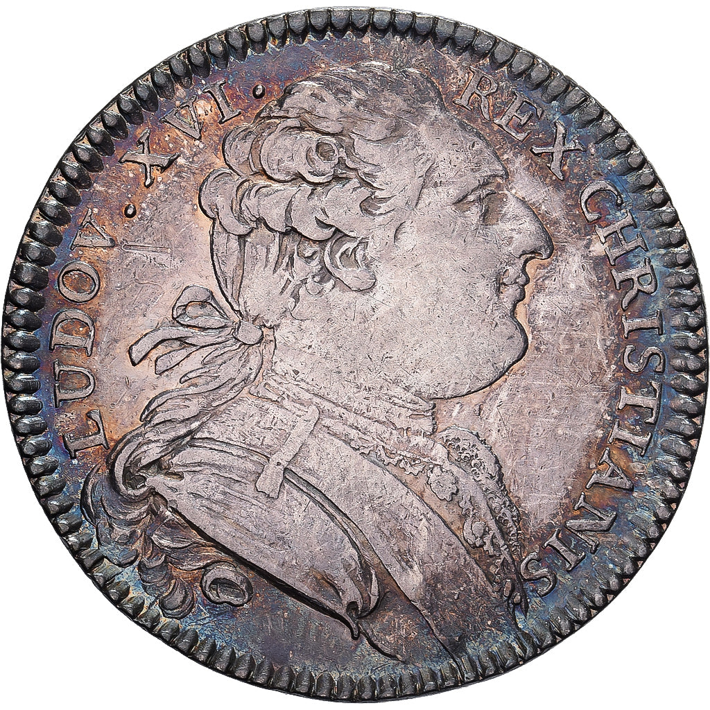 Frankrijk, Token, Louis XVI, Etats de Bretagne, 1780, Zilver, UNC-
