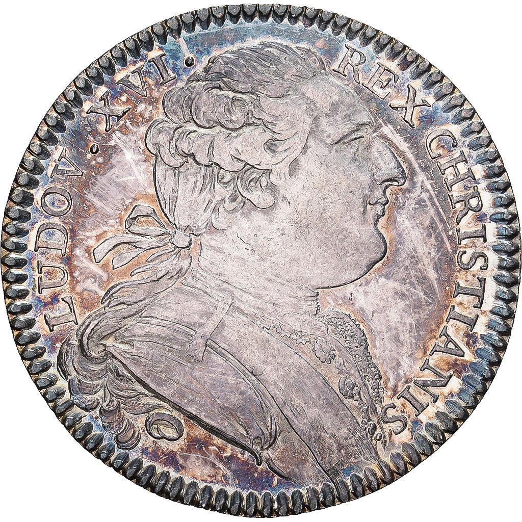 France, Token, Louis XVI, Etats de Bretagne, 1780, Silver, MS(63)