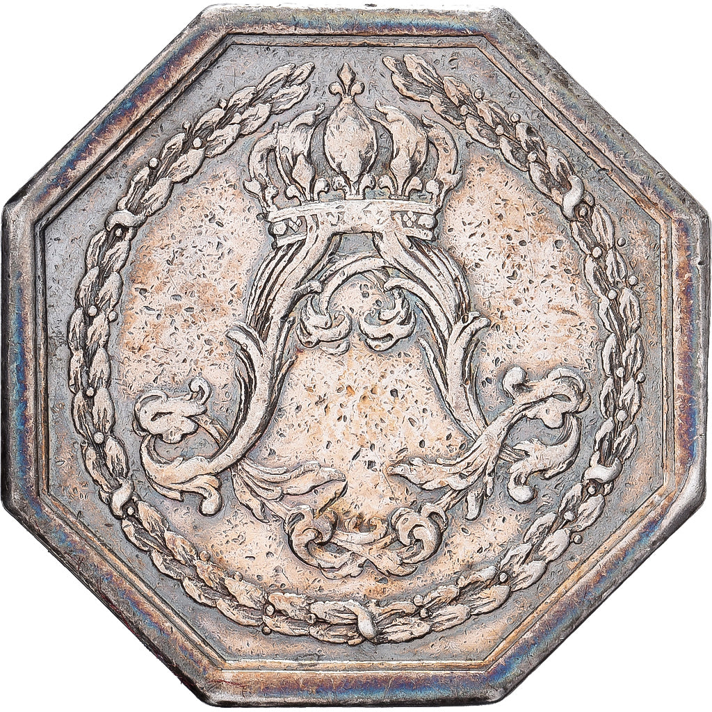 Francia, Game Token, Louis XVI, Plata, Droz, MBC