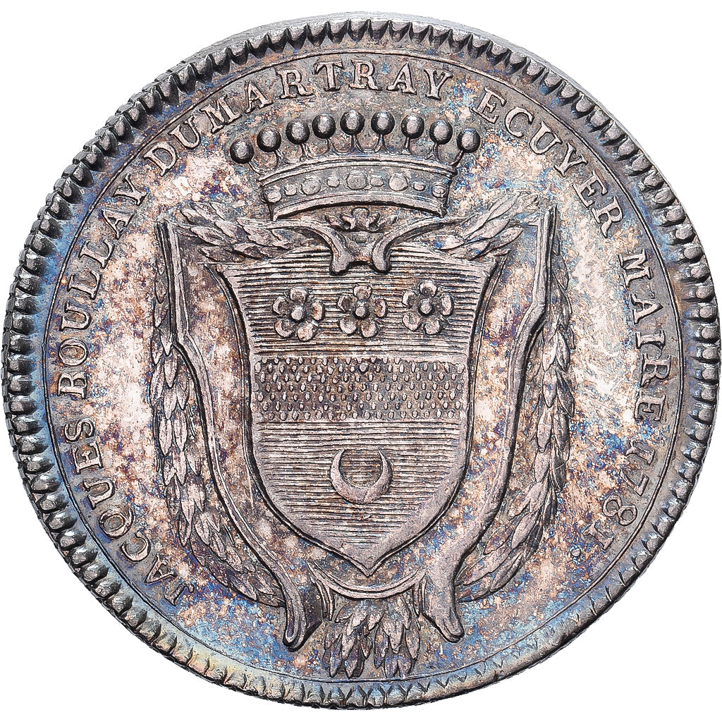 Frankrijk, Token, Anjou, Jacques Boullay du Martray, maire d’Angers, 1781