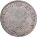 França, Louis XV, 1/2 Écu Vertugadin, 1716, Reims, reformed, Prata, EF(40-45)