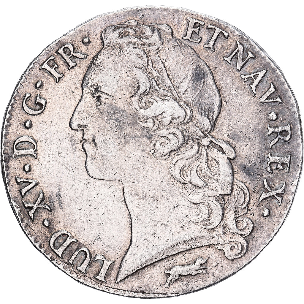 França, Louis XV, Écu au bandeau, 1767, Orléans, Prata, EF(40-45)