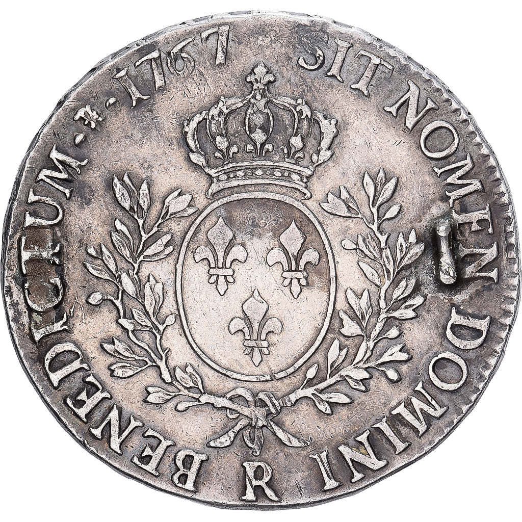 França, Louis XV, Écu au bandeau, 1767, Orléans, Prata, EF(40-45)