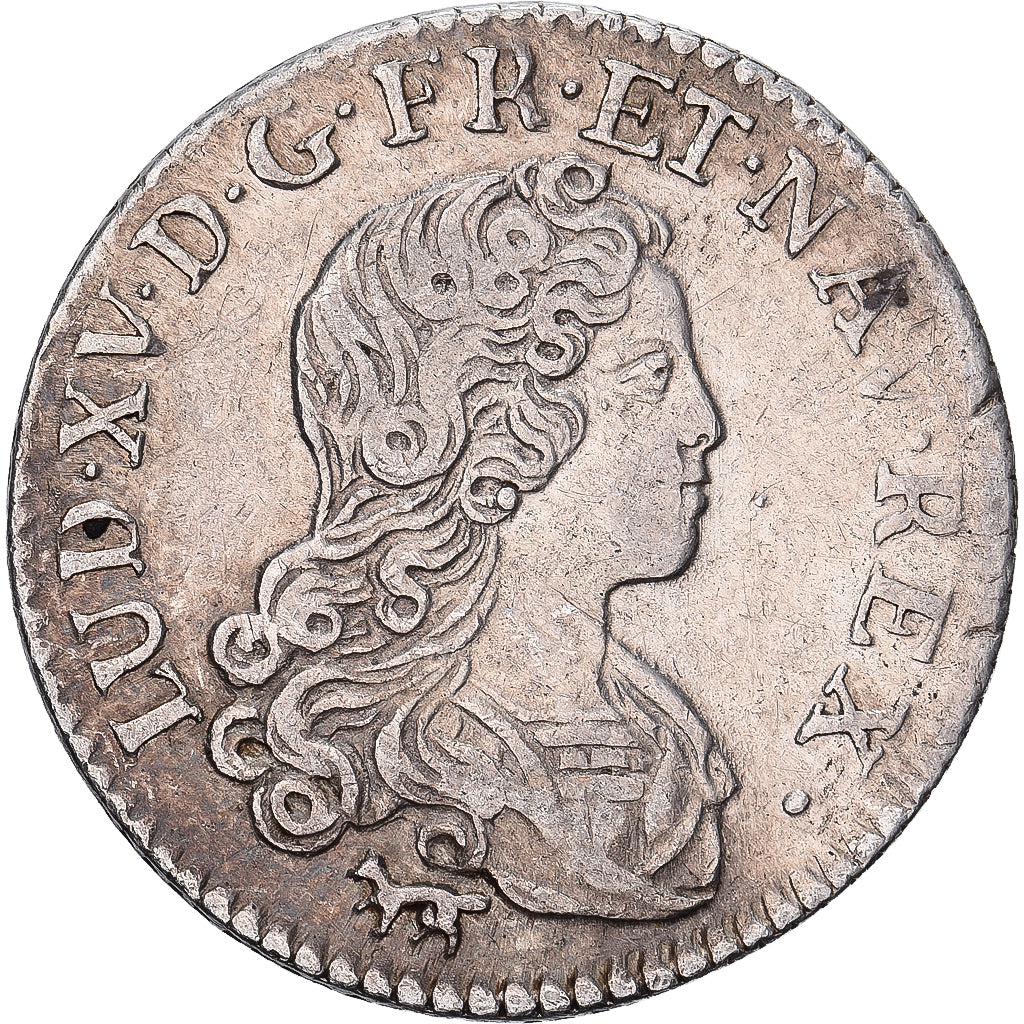Frankreich, Louis XV, 20 Sols, 1720, Paris, Silber, SS+, Gadoury:296