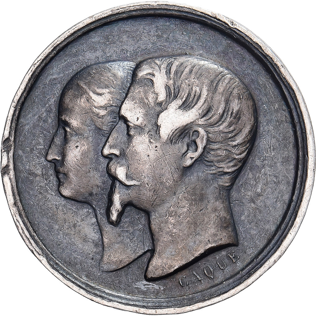 France, Quinaire, Napoleon III and Eugenie, Naissance de Napoléon IV, 1856