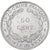 French Indochina, 50 Centièmes, 1946, Paris, Pattern, Nickel-Bronze, UNZ