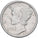 United States, Mercury Dime, 1917, San Francisco, Silver, AU(55-58), KM:140