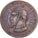 France, Satirical token, Napoléon III, 1870, Bronze, AU(55-58)
