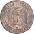 France, 10 Centimes, Napoléon III, Satirique, 1870, Cuivre, TTB