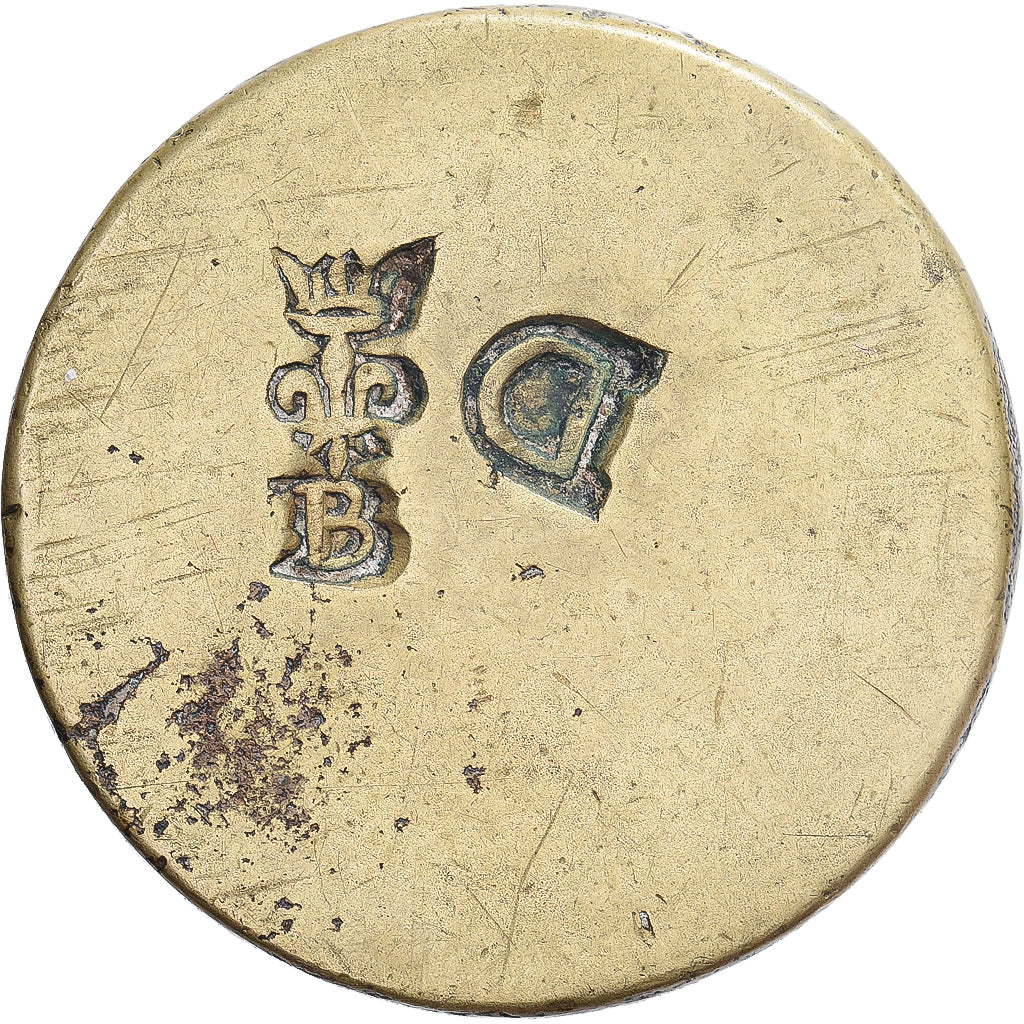 Spain, Monetary weight, 8 Réaux, Bronze, VF(30-35)