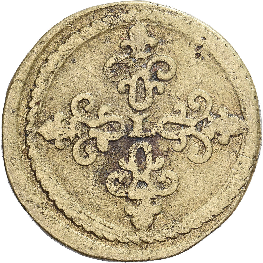 France, Louis XIII, Poids Monétaire, Laiton, TB+