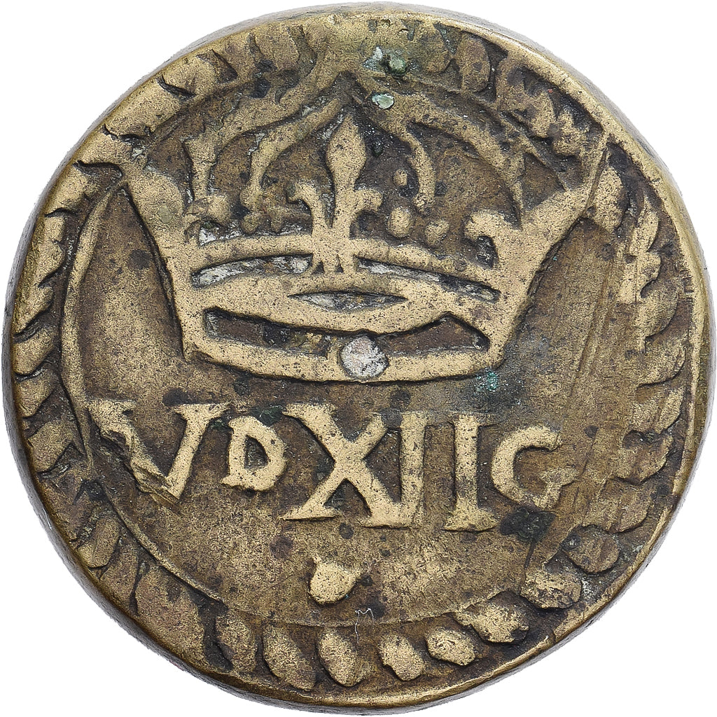 France, Louis XIII, Poids Monétaire, Laiton, TB+