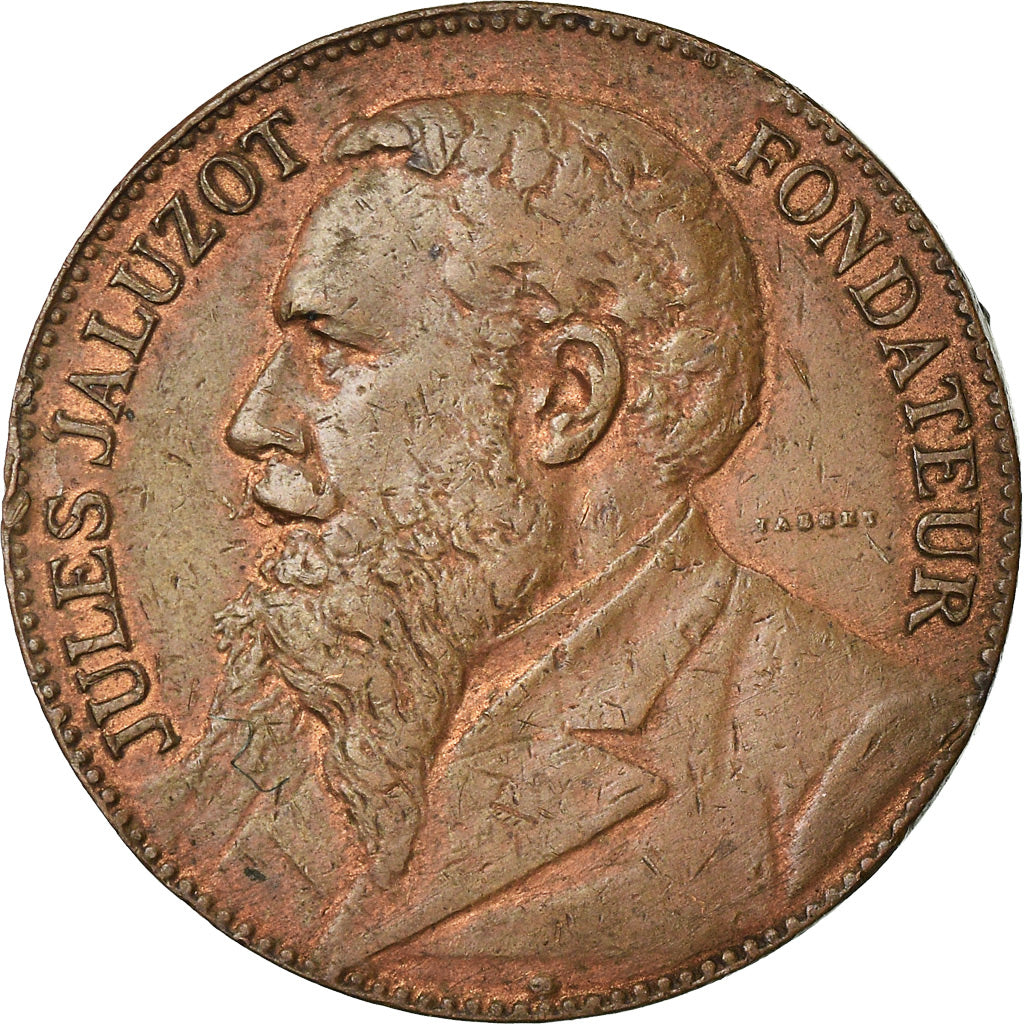 France, Medal, Au Printemps, Jules Jaluzot, Paris, 1890, Tasset, AU(50-53)