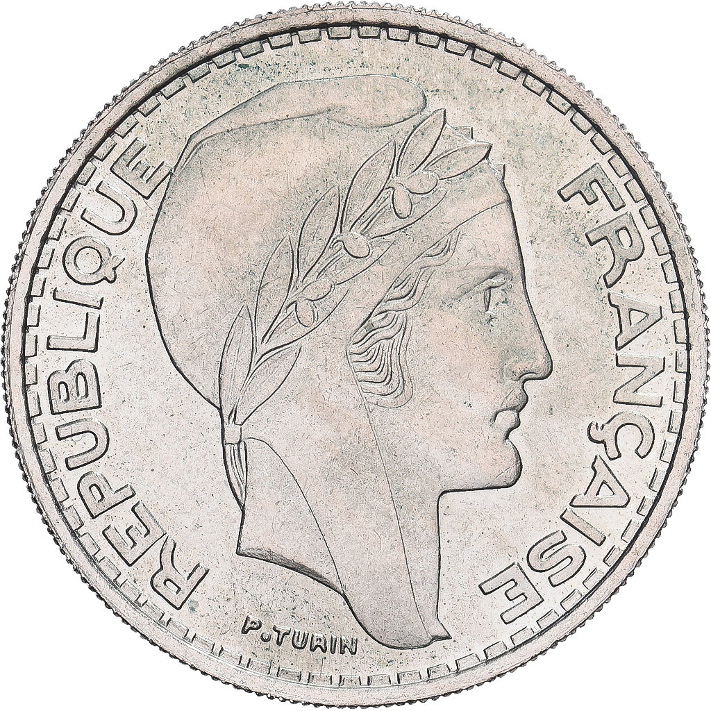 Argélia, 50 Francs, Turin, 1949, Paris, Pattern, Cupronickel, MS(63), KM:E2