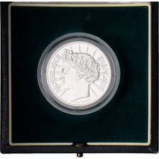 France, 100 Francs, Fraternité, 1988, MDP, Piéfort, BU, Silver, MS(65-70)