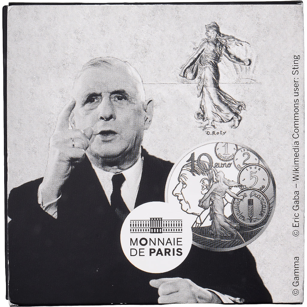 Frankreich, 10 Euro, Semeuse, Nouveau franc, PP, 2020, MDP, Silber, STGL