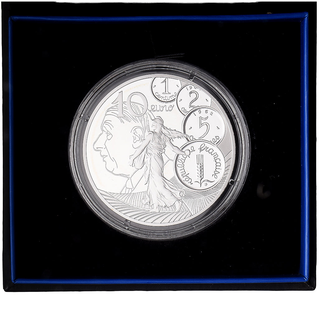 Frankreich, 10 Euro, Semeuse, Nouveau franc, PP, 2020, MDP, Silber, STGL