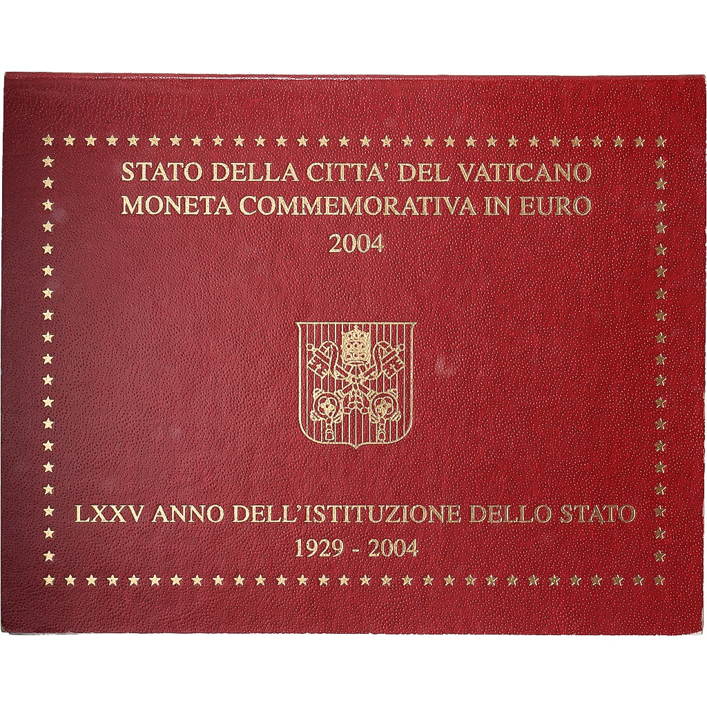 CIDADE DO VATICANO, John Paul II, 2 Euro, 2004, Rome, Bimetálico, MS(65-70)