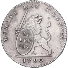 Austrian Netherlands, Lion d'argent / 3 Florins, 1790, Brussels, Silver