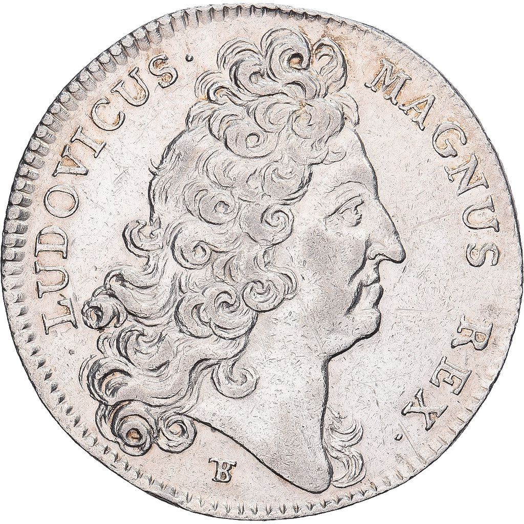 France, Jeton, Louis XIV, États de Bretagne, Saint-Brieuc, 1709, Argent, SPL