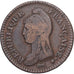 Frankrijk, 1 Décime, Dupré, AN 8, Paris, Bronzen, ZF, Gadoury:187a