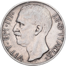 Italy, Vittorio Emanuele III, 10 Lire, 1927, Rome, Silver, EF(40-45), KM:68