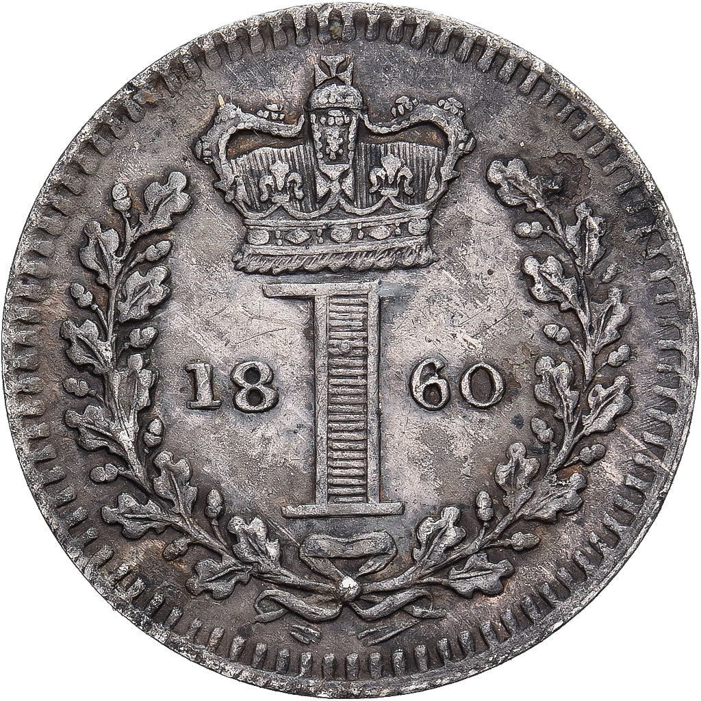 United Kingdom, Victoria, 1 Penny, Maundy, 1860, London, Silber, SS, KM:727