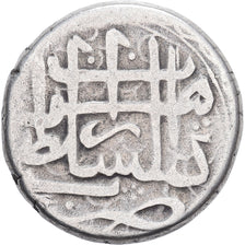 Emirate of Afghanistan, Sher Ali Khan, 1/2 Rupee, 1878, Silber, S, KM:413