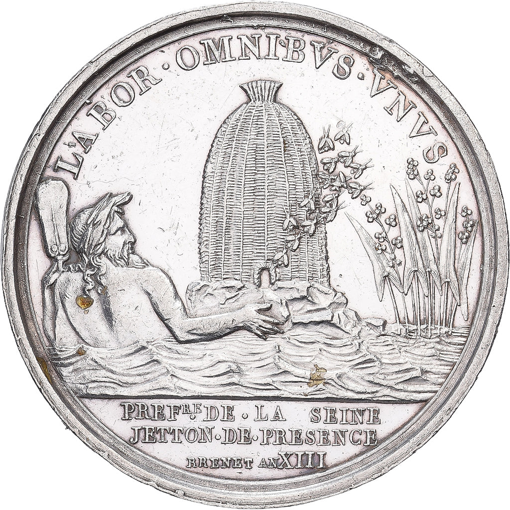 France, Attendance Token, Administration Municipale, Préfecture de la Seine, An