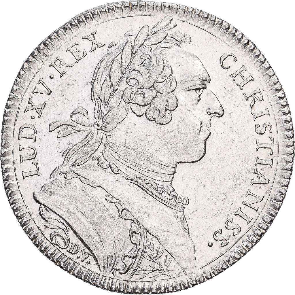 Frankreich, betaalpenning, Louis XV, Les payeurs des rentes, 1748, Silber