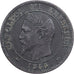France, Napoleon III, 2 Centimes, 1853, Paris, Bronze, AU(55-58), Gadoury:103