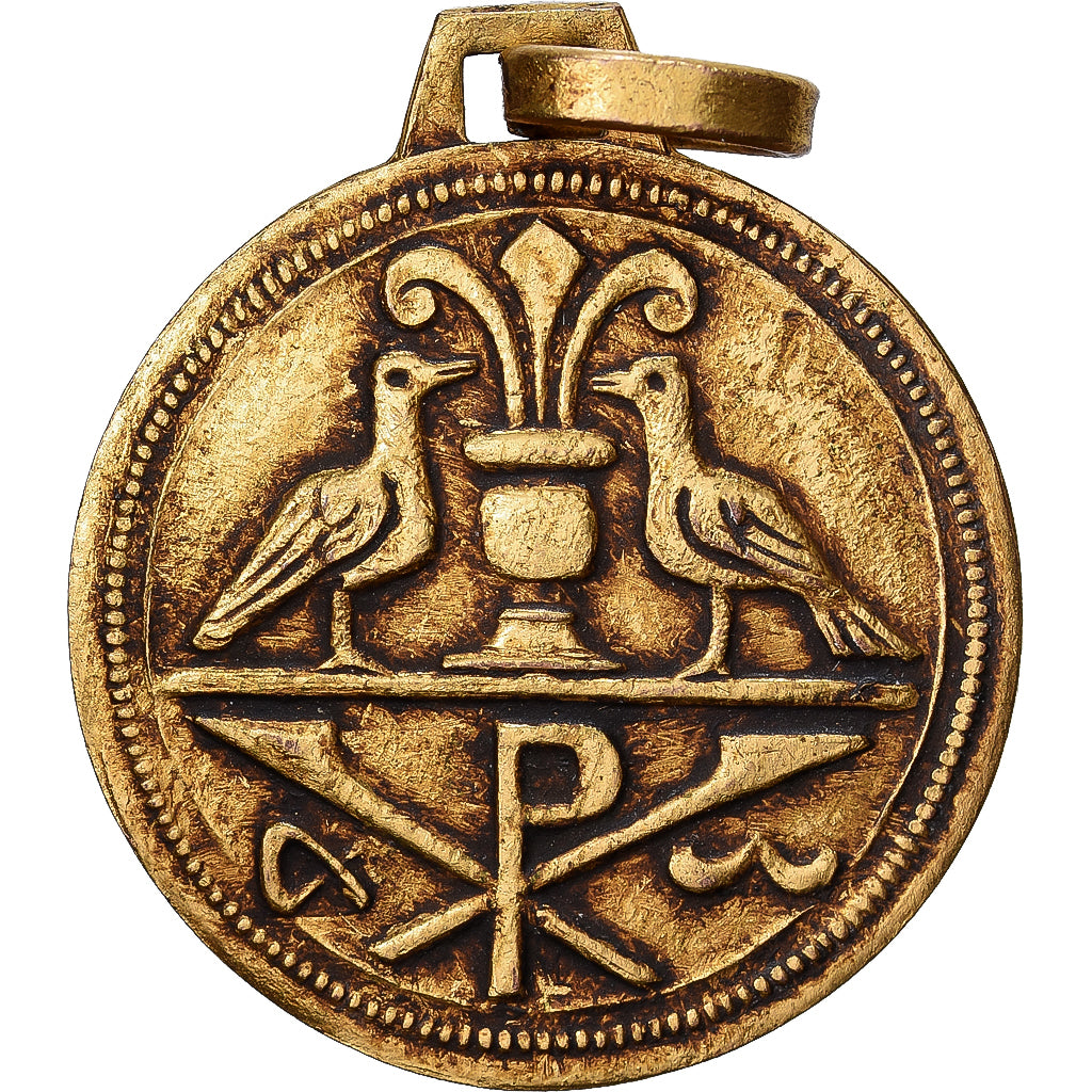 France, Medal, Baptism and Eucharist, Brass, EF(40-45)