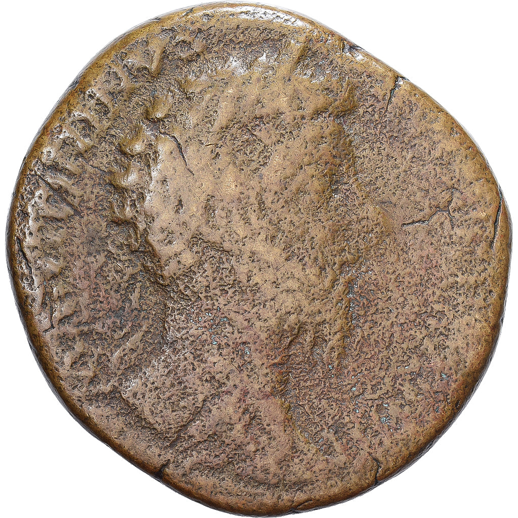 Roman Empire, Marcus Aurelius, Sestertius, 168-171, Rome, Bronze, F(12-15)