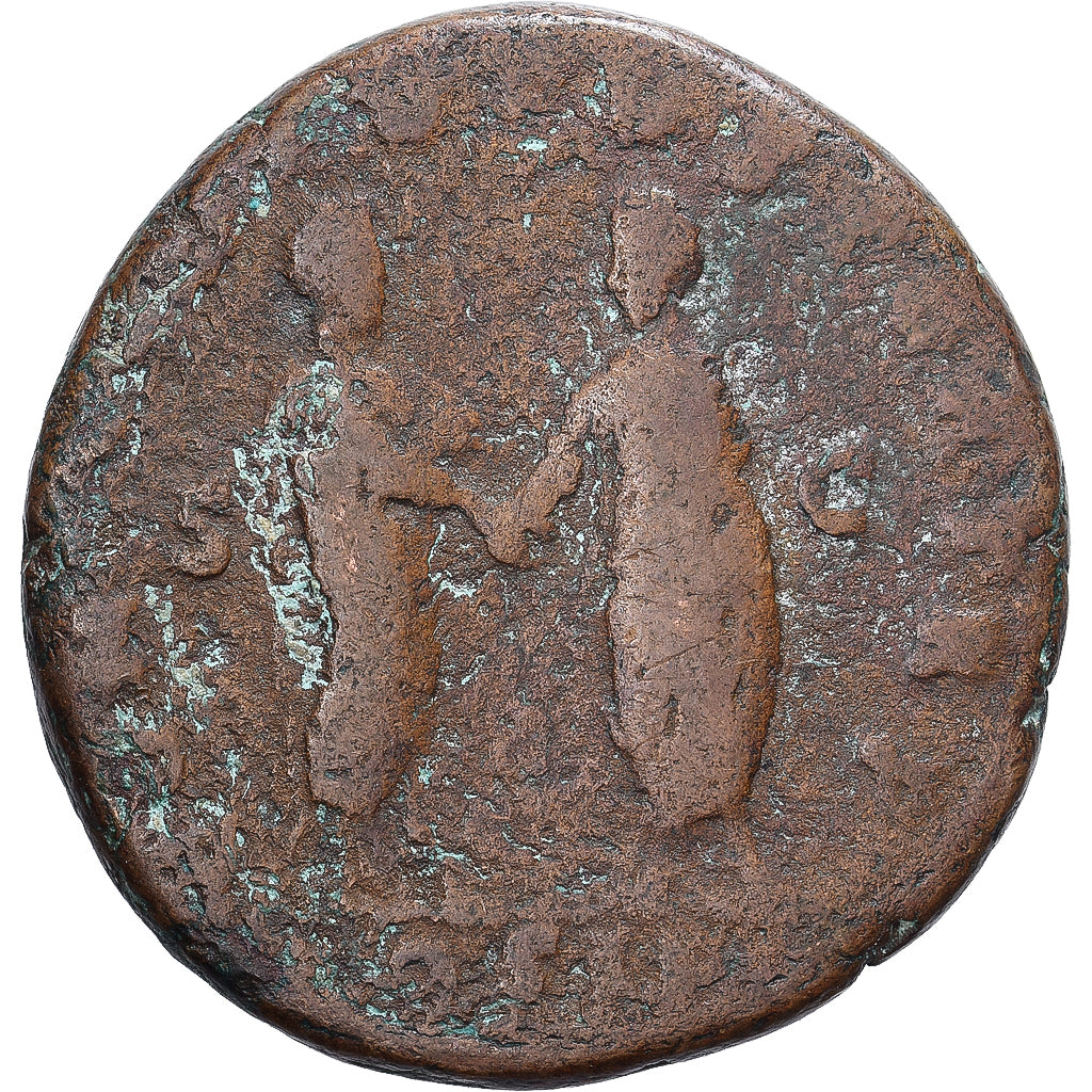 Roman Empire, Lucius Verus, As, 161, Rome, Bronzo, B+, RIC:1288