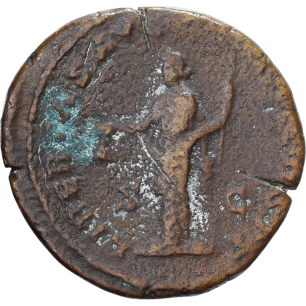 Roman Empire, Commodus, Dupondius, 178, Rome, Bronzo, B+, RIC:1592