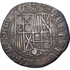 Spain, Ferdinand & Isabella, 1 Réal, 1497-1566, Segovia, Silver, EF(40-45)