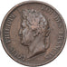 Französische Kolonien, Louis Philippe I, 10 Cents, 1841, Paris, Bronze, SS