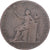 France, Monneron de 2 Sols, 1791, Paris, Bronze, VF(20-25)