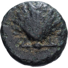 Calabria, Æ Unit, ca. 275-200 BC, Tarentum, Brązowy, VF(20-25), HN Italy:1088