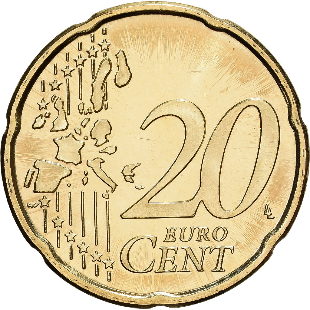 Finnland, 20 Centimes, 1999, Vantaa, Nordic gold, STGL, KM:102