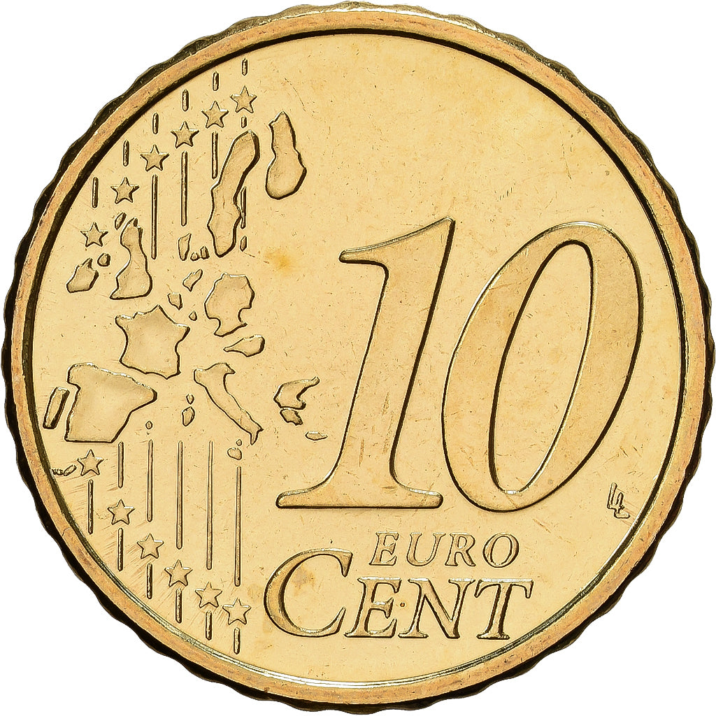 Finnland, 10 Centimes, 2000, Vantaa, Nordic gold, STGL, KM:101